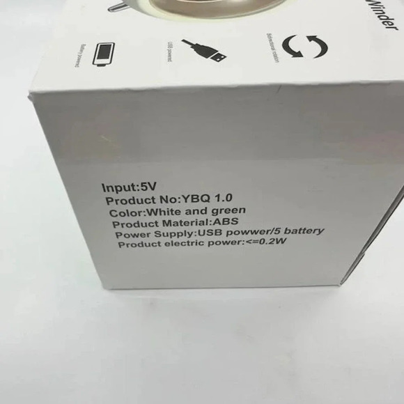 NEW XKIC Automatic Watch Winder Box Craft for Single Watch YBQ01 White - Picture 5 of 5